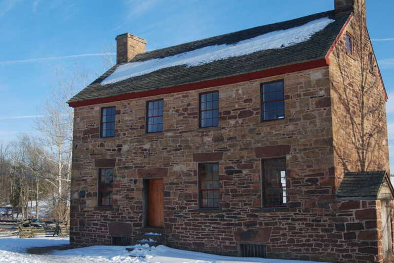 The Stone House at Manassas Battlefield, a Union field hospital during both battles