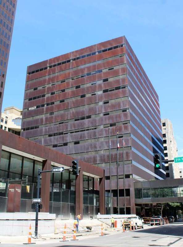 Two Ruan Center in Downtown Des Moines, Iowa.
