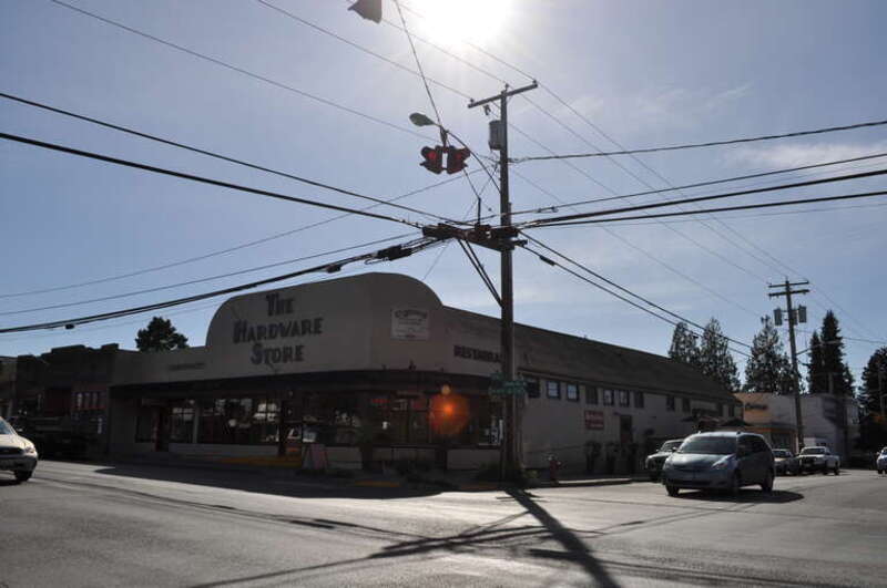 Vashon Hardware Store (now a restaurant, but keeping the name), 17601 Vashon Highway SW, Vashon, Washington. The oldest retail space on the island, it is listed on the National Register of Historic Places and as a King County landmark.