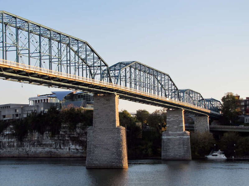 Walnut Street Bridge, Walnut St., over the Tennessee River Chattanooga