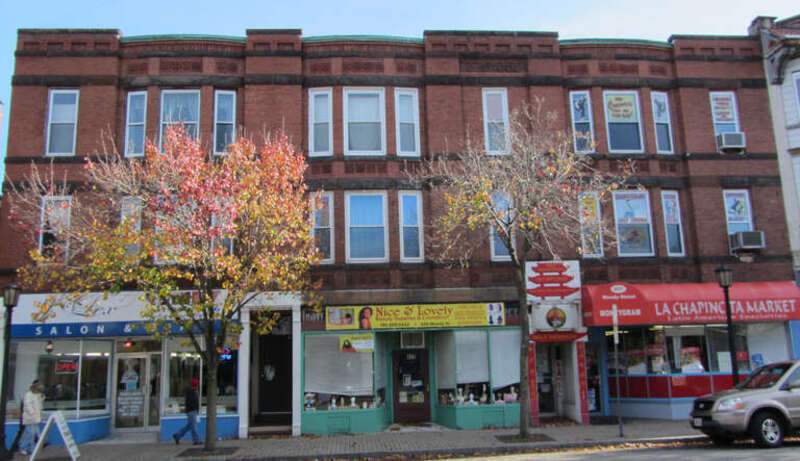 Historic Stark Building, 416-424 Moody St., Waltham, Mass., on National Register of Historic Places
