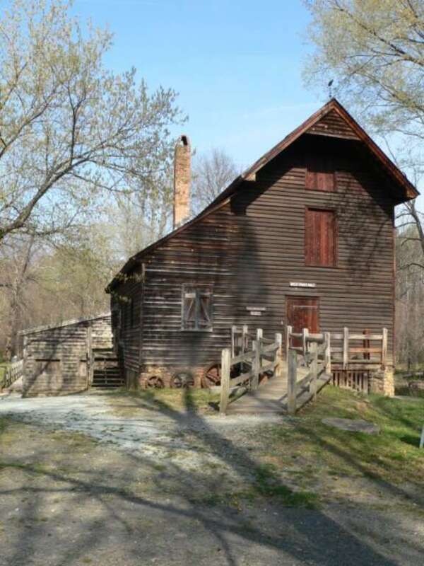 The West Point Mill at West Point on the Eno. Photo by TrailsofNC.com.