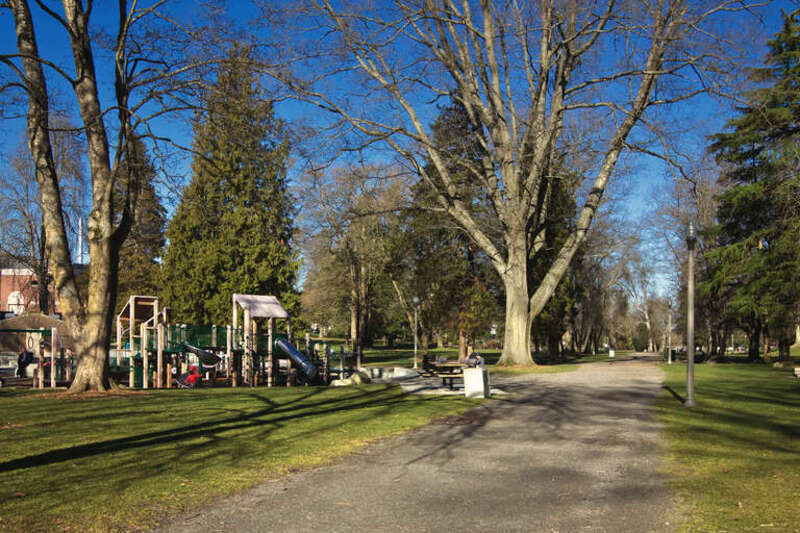 Wright Park in Tacoma, WA, USA
