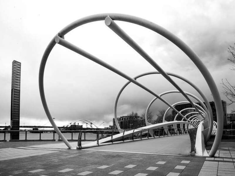 The Yards bridge in DC