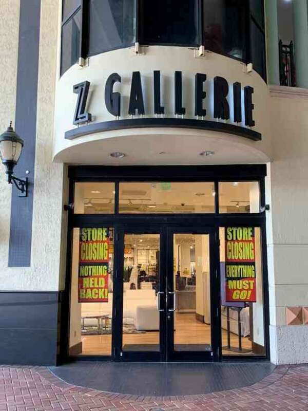 Z Gallerie Closing Sale Shops At Sunset Place South Miami