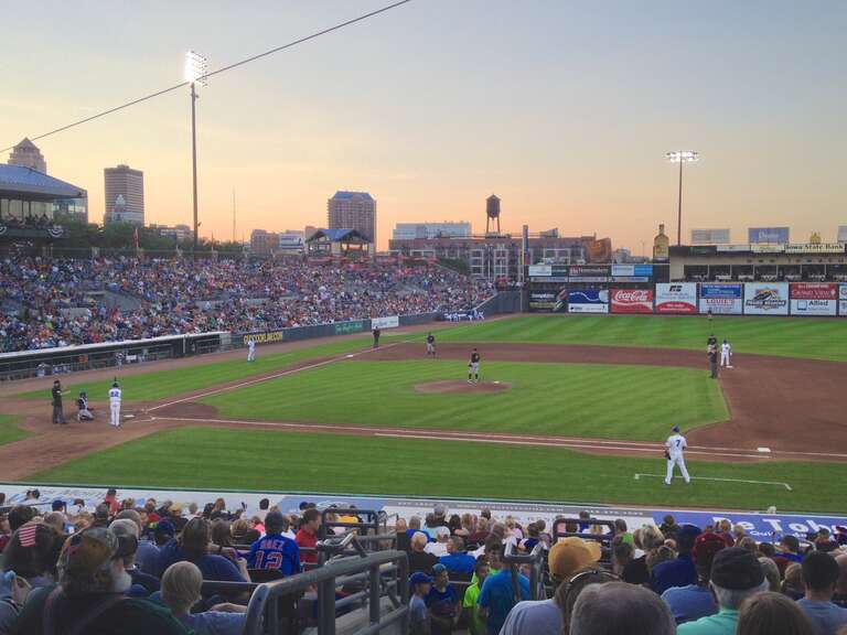 Iowa Cubs home stadium Principal Park in 2014