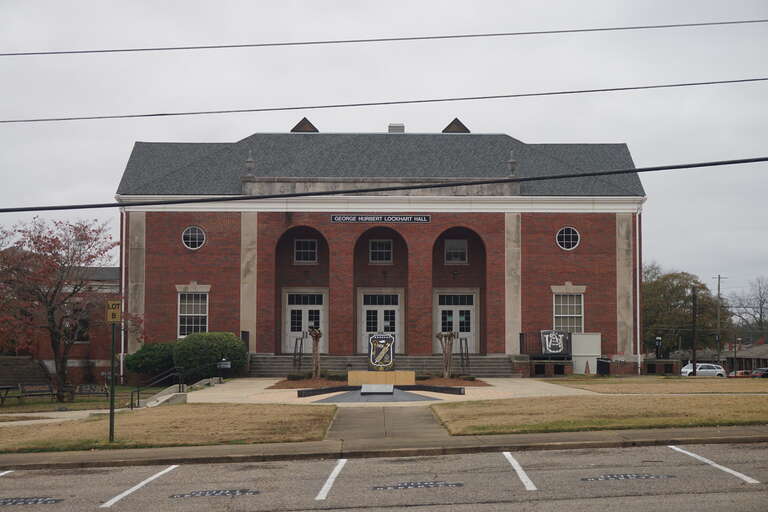 George Hurbert Lockhart Hall on the campus of Alabama State University in Montgomery, Alabama (United States).