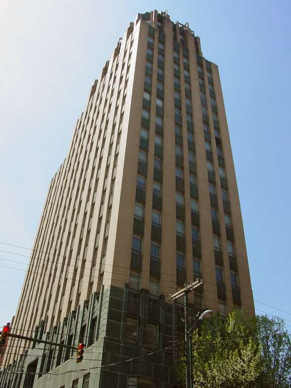 The Allied Arts Building in downtown Lynchburg, Virginia.
