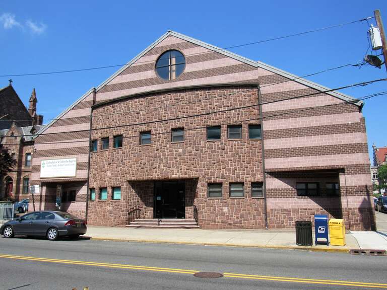 The Bishop Frank J. Rodimer Parish Center at the Cathedral of St. John the Baptist in Paterson, New Jersey.