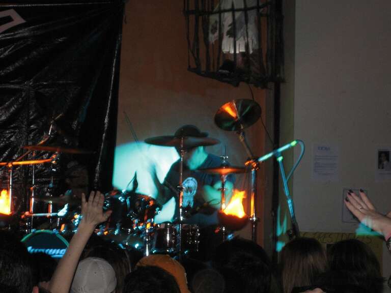 Vanilla Ice's drummer is apparently named Clint Eastwood...