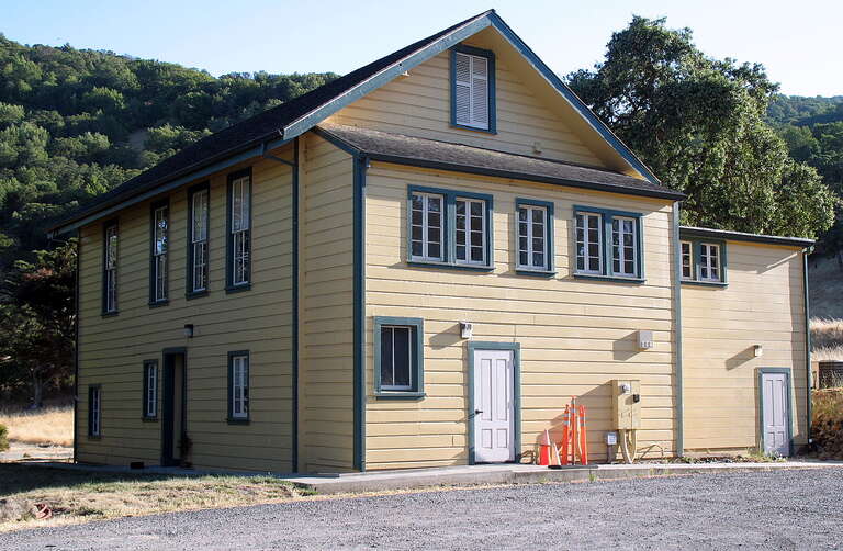 Cook House at Rancho Olompali — in Olompali State Historic Park, Novato, California.