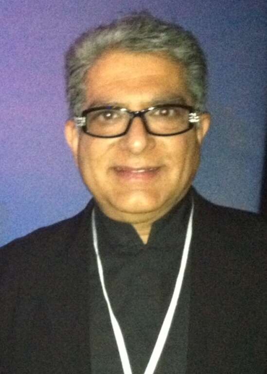 Deepak Chopra and Vani Rangachar