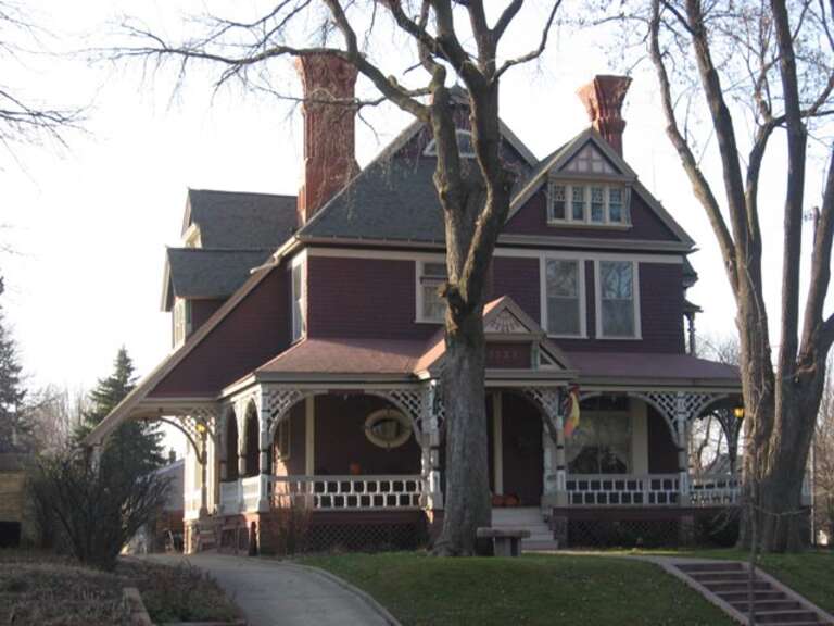 Edward Coughran House in Sioux Falls, South Dakota, USA.