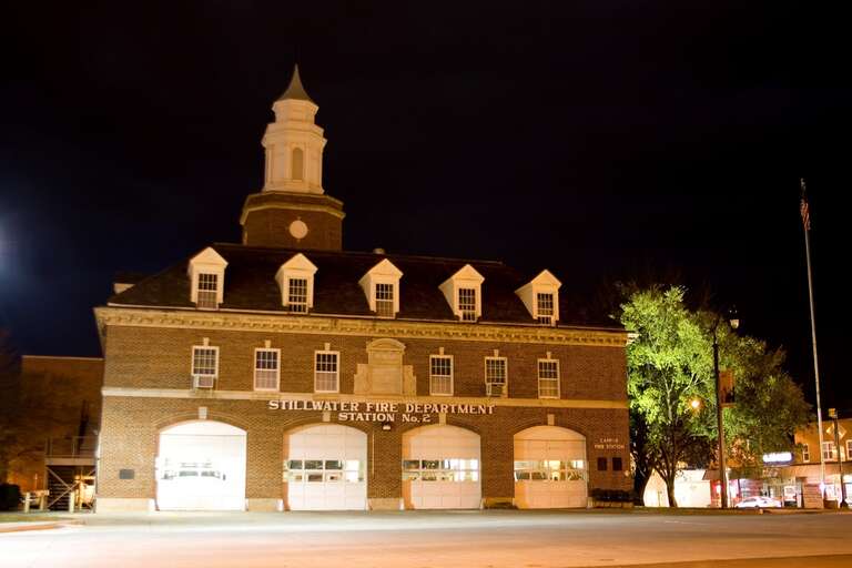 Fire station located on the OSU Campus