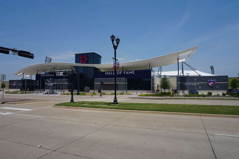 The National Soccer Hall of Fame in Frisco, Texas (United States).