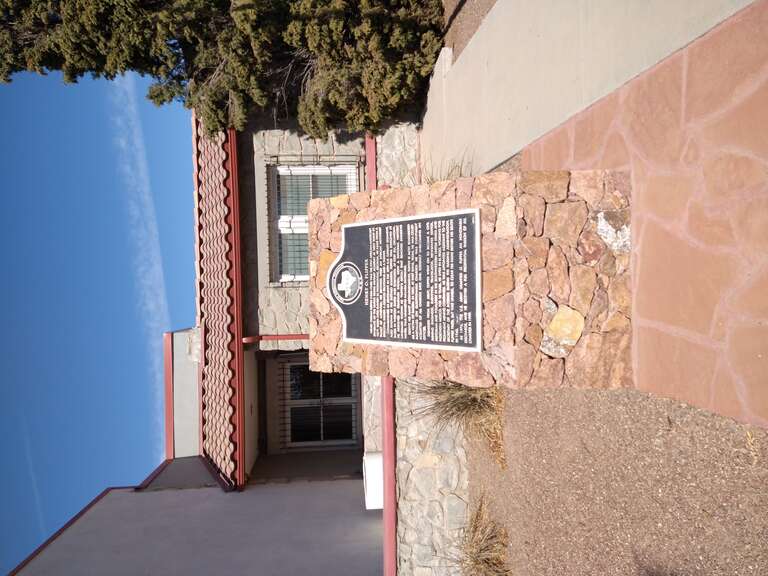Historical Marker outside McCall Center
