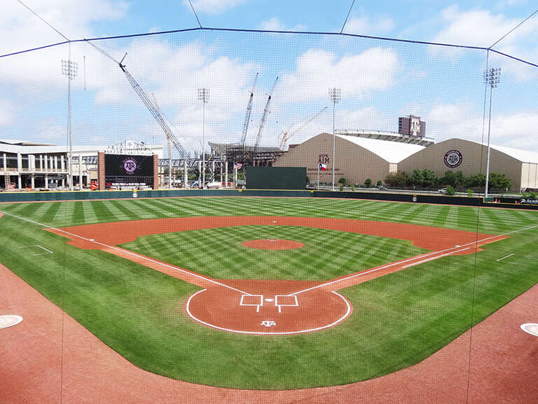 Olsen Field in College Station, TX. Home of the Texas A&amp;amp;M University Aggies baseball team.