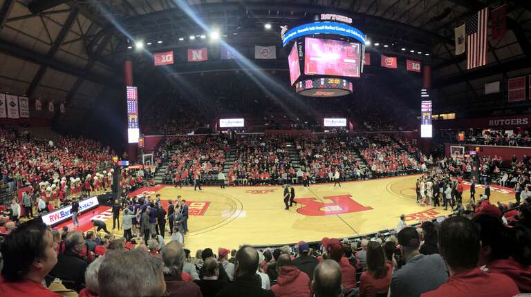 Rutgers hosts Northwestern in a Big 10 Men's Basketball conference game at the Rutgers Athletic Center on February 9, 2020.