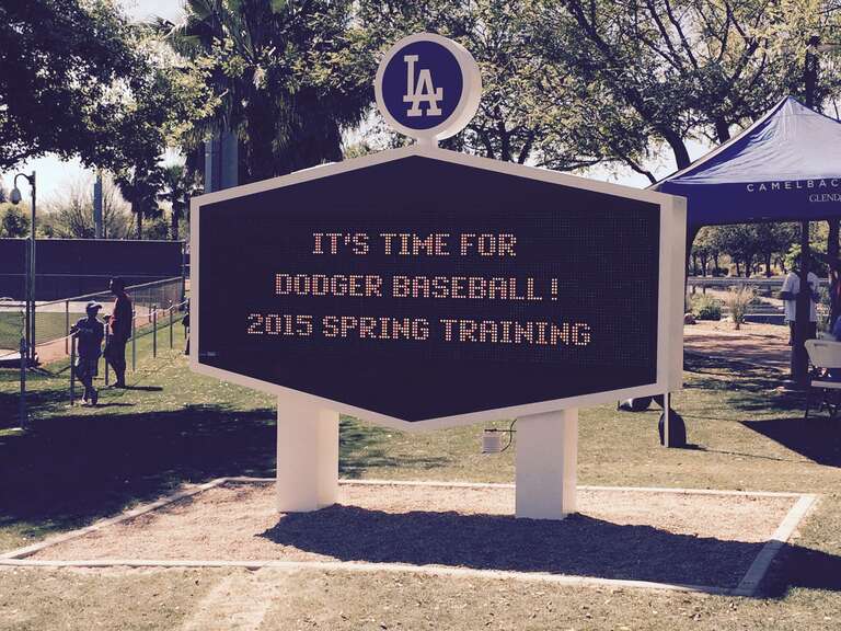 2015 Dodgers spring training