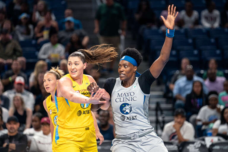 Minnesota Lynx vs Chicago Sky on 7/10/19 at Wintrust Arena in Chicago, MN; the Lynx won the game 73-72.

Please attribute to Lorie Shaull if used elsewhere.