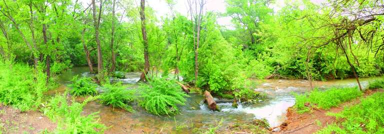 Trinity Trails / Buck Sansom Park / Fort Worth / Texas / USA