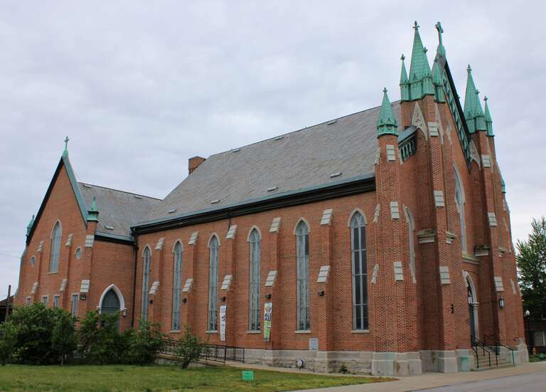 Trinity United Methodist Church in Lafayette, Indiana.