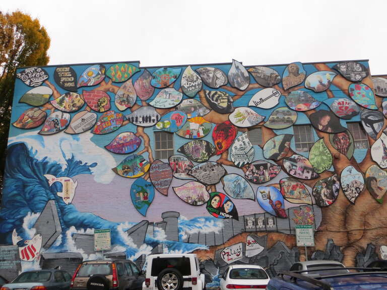 Mural in Olympia, WA