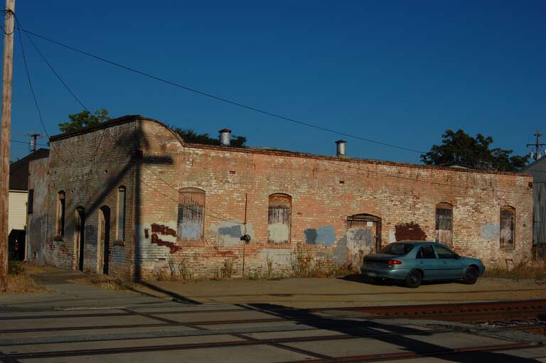 Live Oak creamery. Built in 1903. 88 Martin Street. Gilroy, California, USA