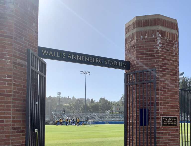 Wallis Annenberg Stadium at UCLA in Los Angeles, California, United States as of May 2021.