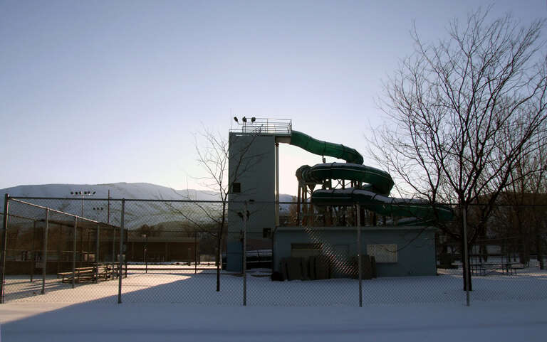 Waterslide at Ross Park