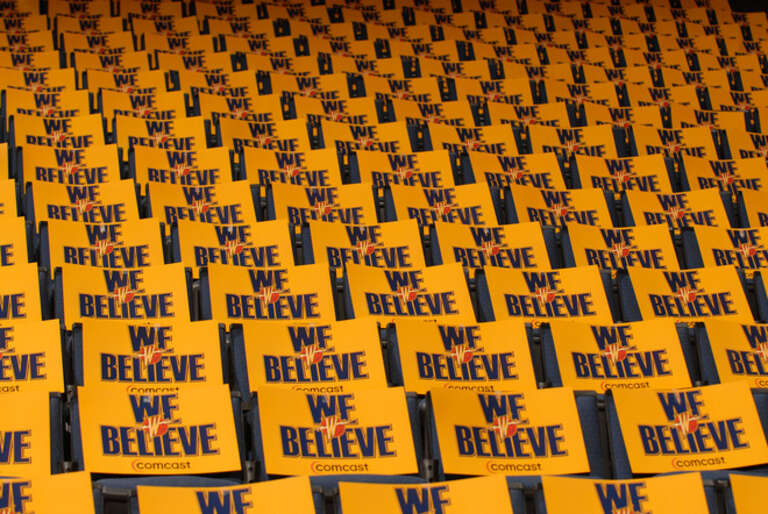 The Warriors are fighting for their playoff lives...I STILL BELIEVE!!!
