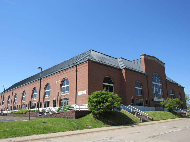 Wharton Field House in Moline, Illinois.