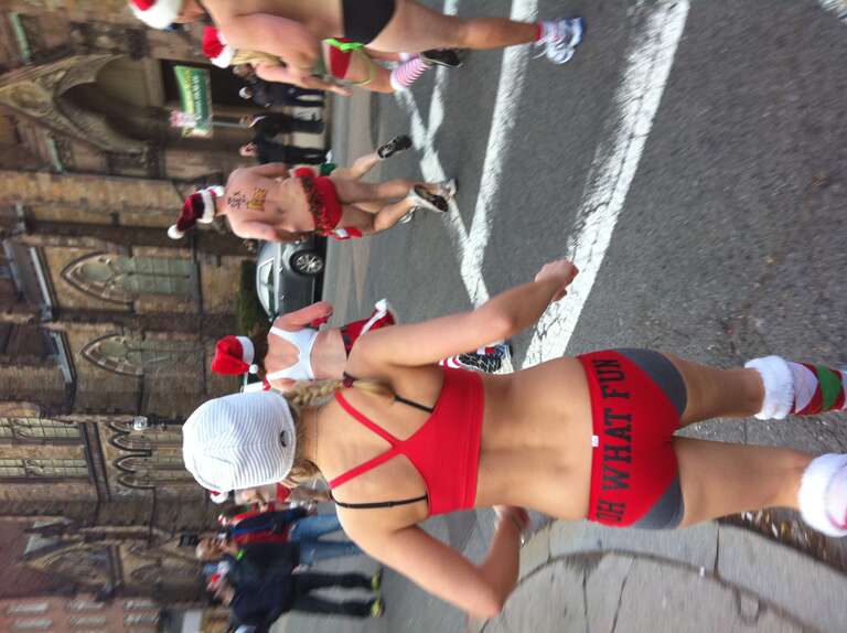 2010 Santa Speedo Run