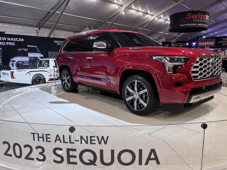 2023 Toyota Sequoia at the 2022 Barrett Jackson auto auction in Scottsdale Arizona.