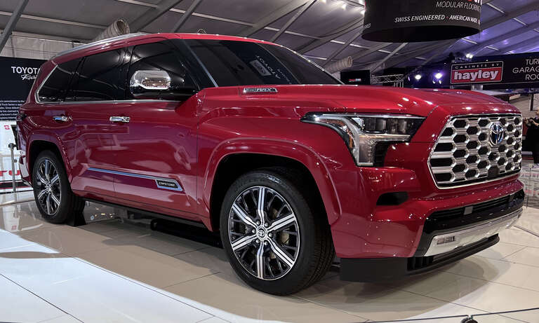 2023 Toyota Sequoia at the 2022 Barrett Jackson auto auction in Scottsdale Arizona.