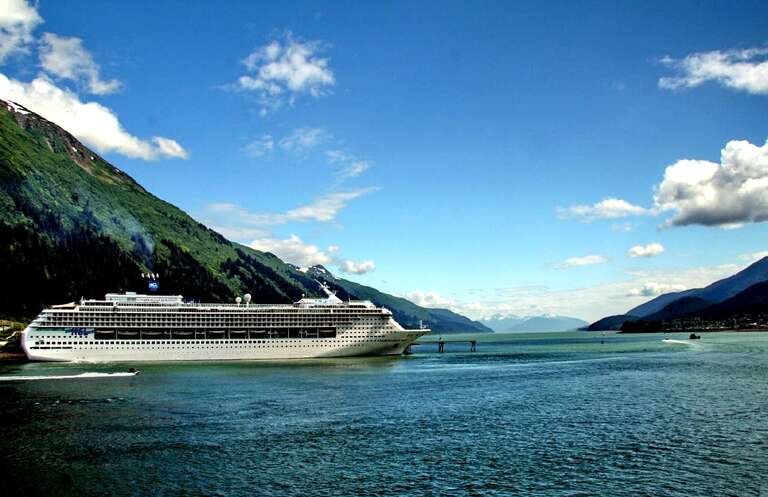Seeing Alaska by cruise ship was a beautiful way to experience the glaciers and a remote part of the United States.