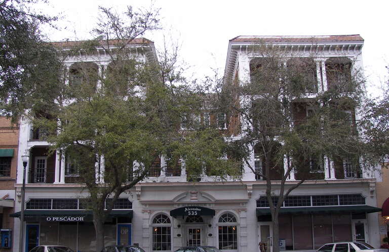 Alexander Hotel in St. Petersburg, Florida.  The building is on the National Register of Historic Places.