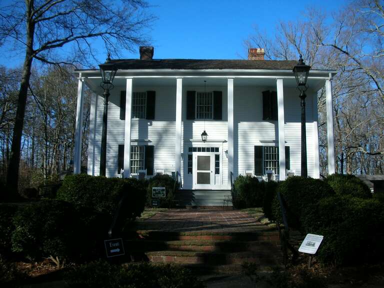 Archibald Smith Plantation Home circa 1845, located in Roswell, Georgia.