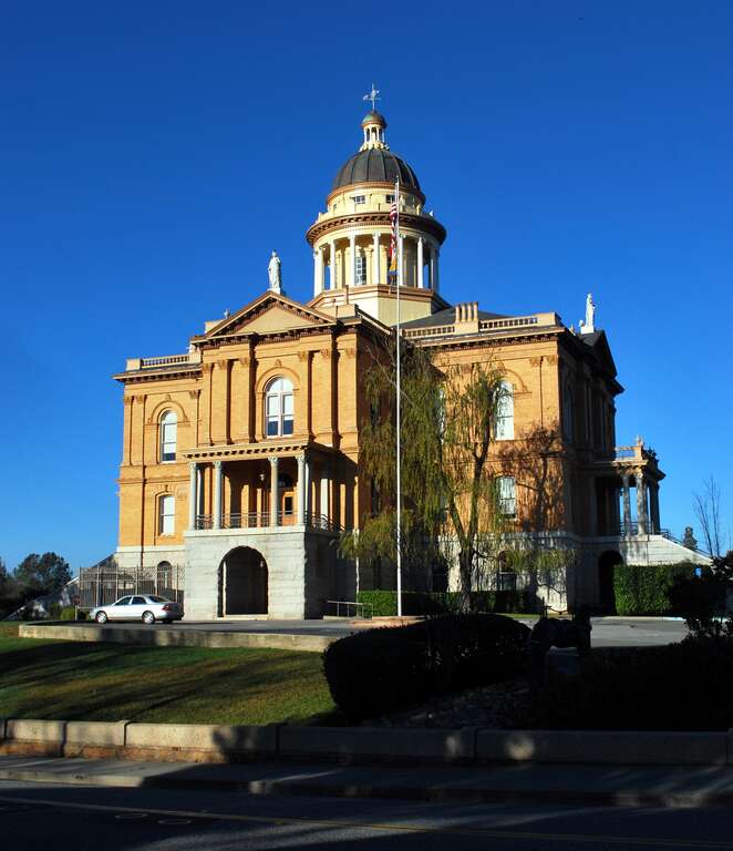 The Placer County Courthouse (Placer County Superior Courthouse) — in the Old Auburn Historic District, Auburn, California.