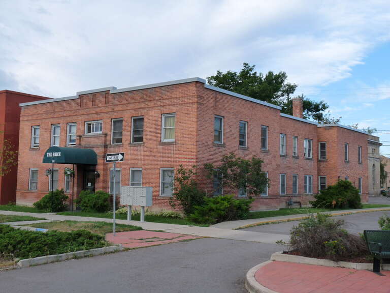 The Brice Apartments in Kalispell, Montana are listed on the National Register of Historic Places.