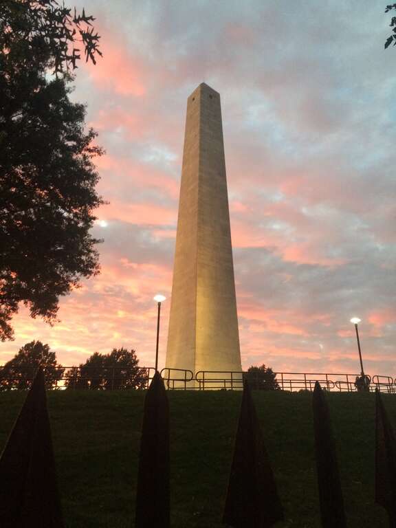Bunker Hill Monument in Charlestown, MA