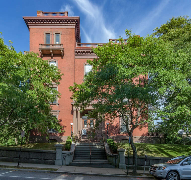 Charles Brackett House front (Prospect Street) side