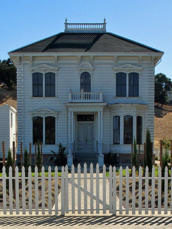 Registered Historic Places in Contra Costa County, California.

David Glass House, Forest Home Farms, 19953 San Ramon Valley Blvd., San Ramon, California, USA. Photographed 2008-08-10 from the west side of San Ramon Valley Blvd. south of Pine Valley