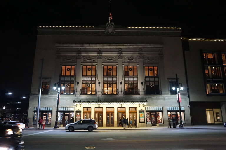 Orchestra Hall in Detroit, Michigan (United States).