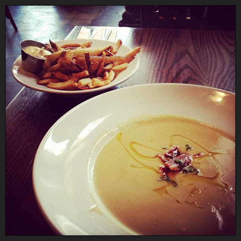 Meal at French Press, Lafayette, Louisiana