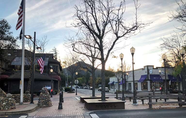 Downtown Morgan Hill Fall 2018