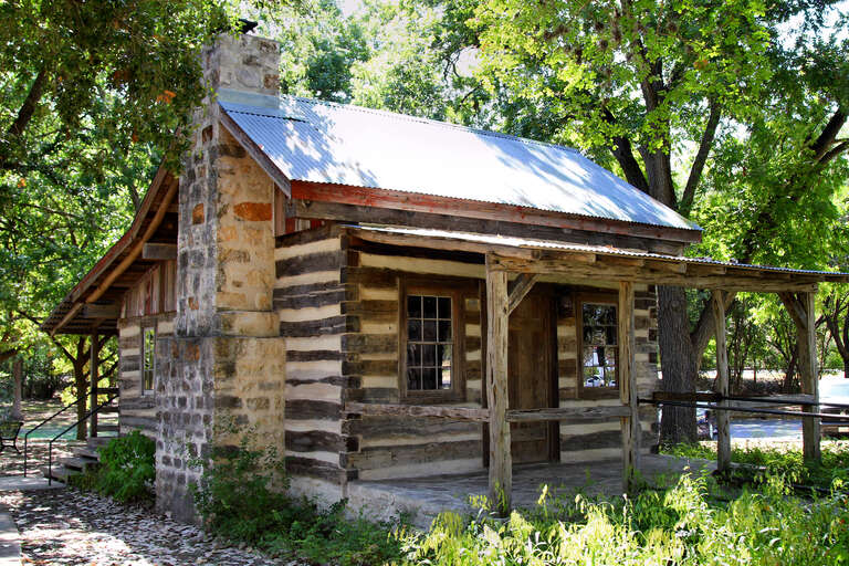 The Eli T. Merriman Home in San Marcos Texas, United States was built about 1846. It was designated a Recorded Texas Historic Landmark in 1965.