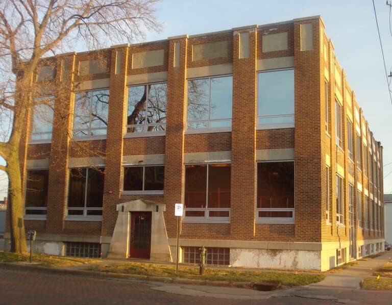 Building on the NRHP in Cedar Rapids, Iowa.