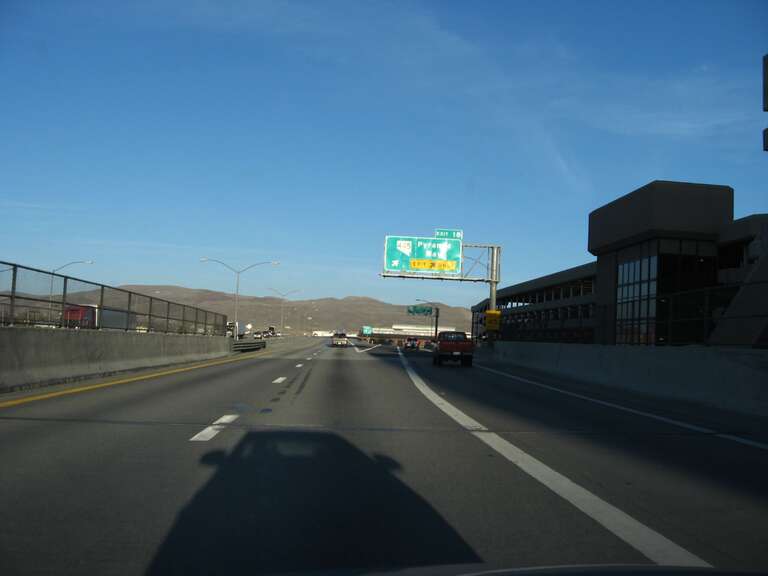 Exit 18, Pyramid, I-80 EB