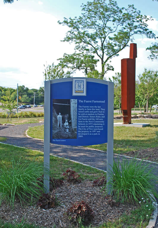 Site of House on Fuerst Farmstead, Novi MI